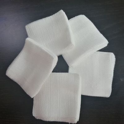 Sterile Cotton Gauze Swabs Block Pieces ISO CE Certificated Wound Cleaning