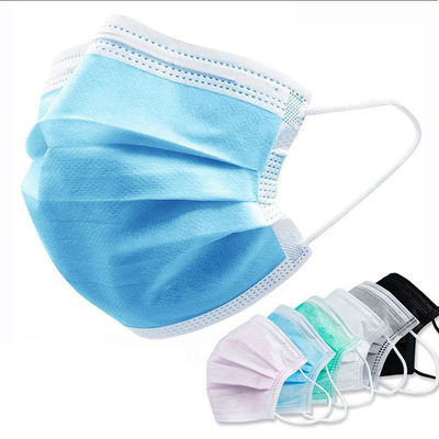 Type IIR Disposable 3 Ply 50pcs/Box Surgical Face Mask