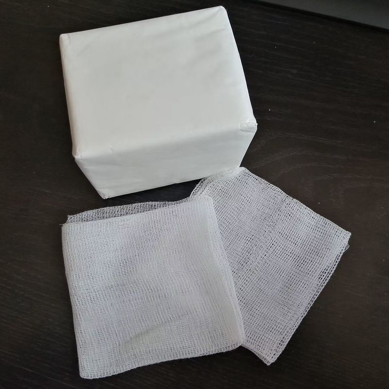 Medical Cotton Gauze Pads Sterilization EO for Wound Healing and Dressing